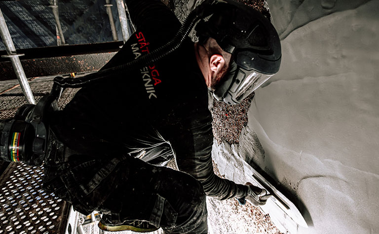 Betongrenovering med Ståthöga MA Teknik